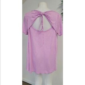 ANTHROPOLOGIE pink shirt